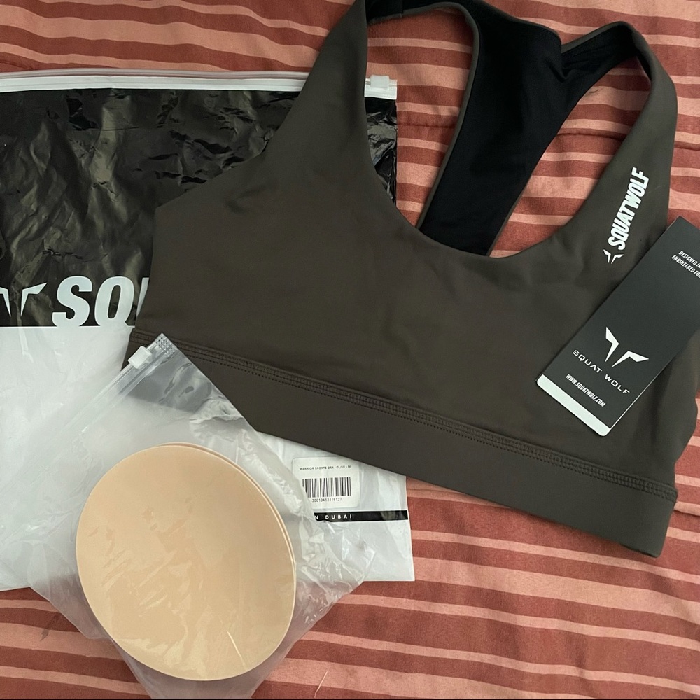 Squatwolf sports bra. NEW w/ tags. Never worn.